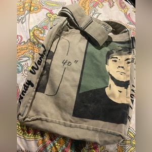 Andy Warhol Large Canvas Art Series Bag